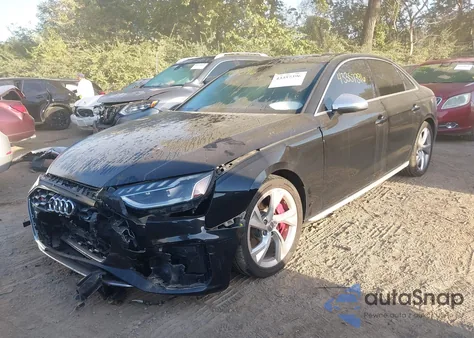 2020 Audi S4 Premium Plus Tfsi Quattro Tiptronic z USA, uszkodzony, nr VIN WAUB4AF42LA042839